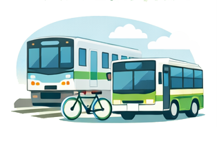 公共交通機関利用