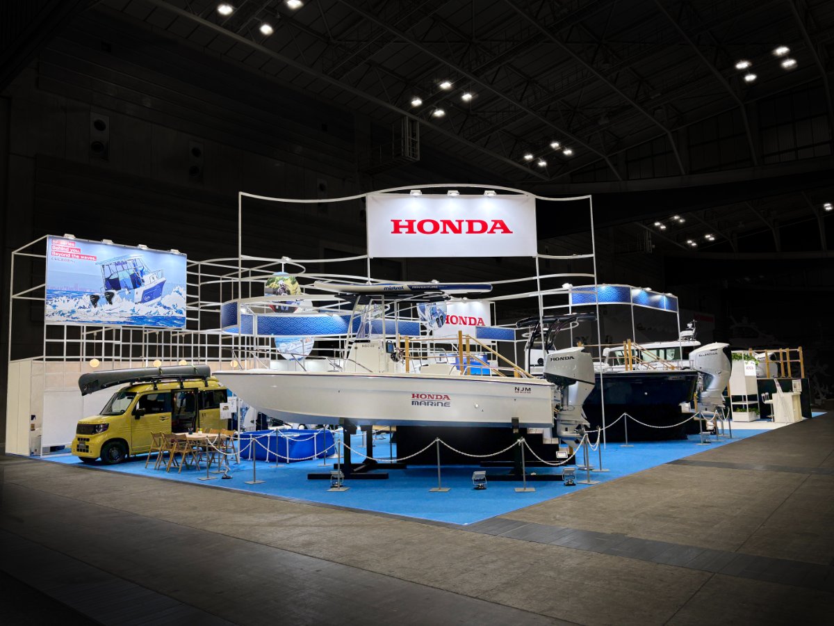 本田技研工業様 | ジャパンインターナショナルボートショー2025のブースストーリー