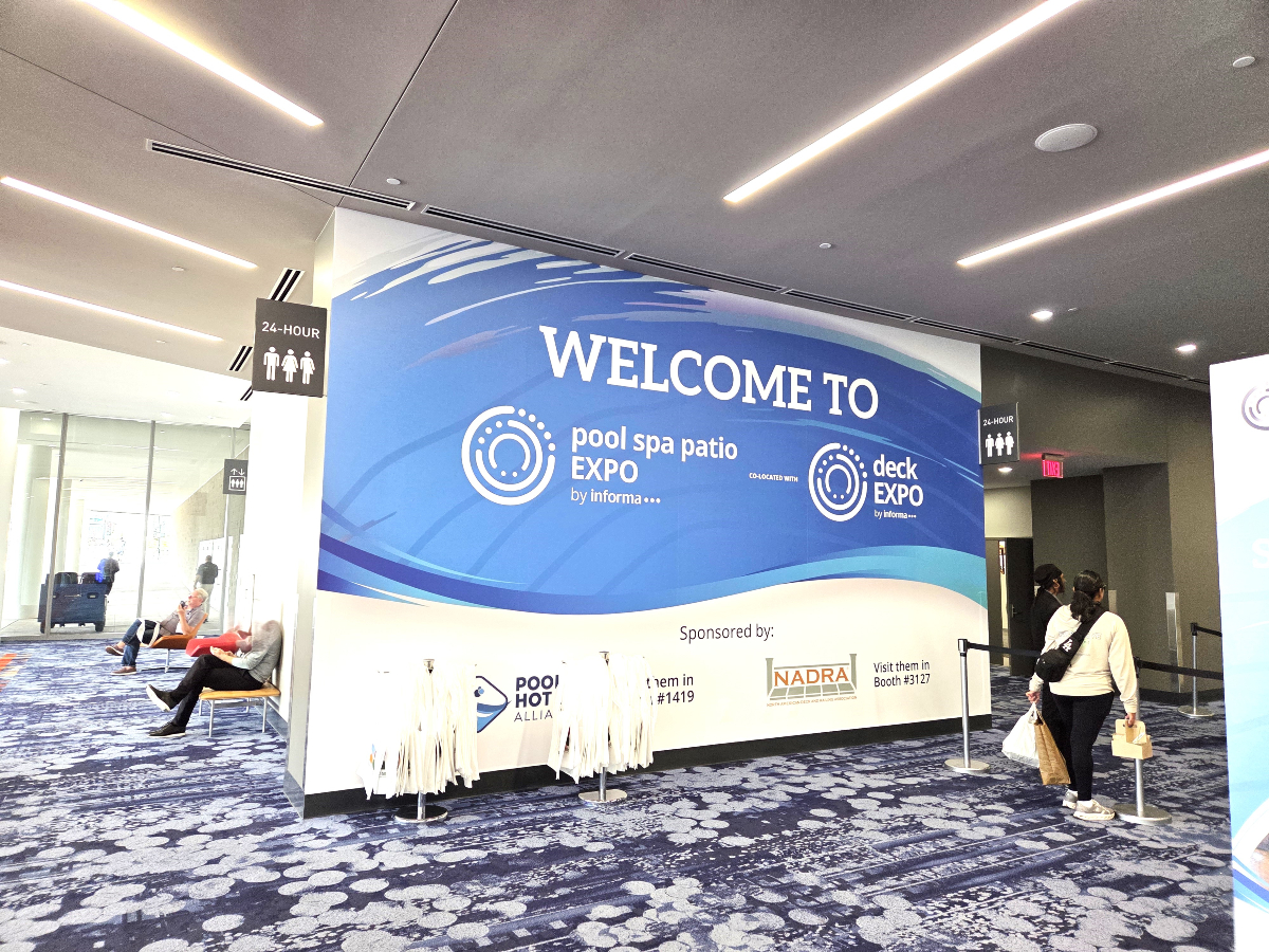 Pool Spa Patio Expo 2025の様子