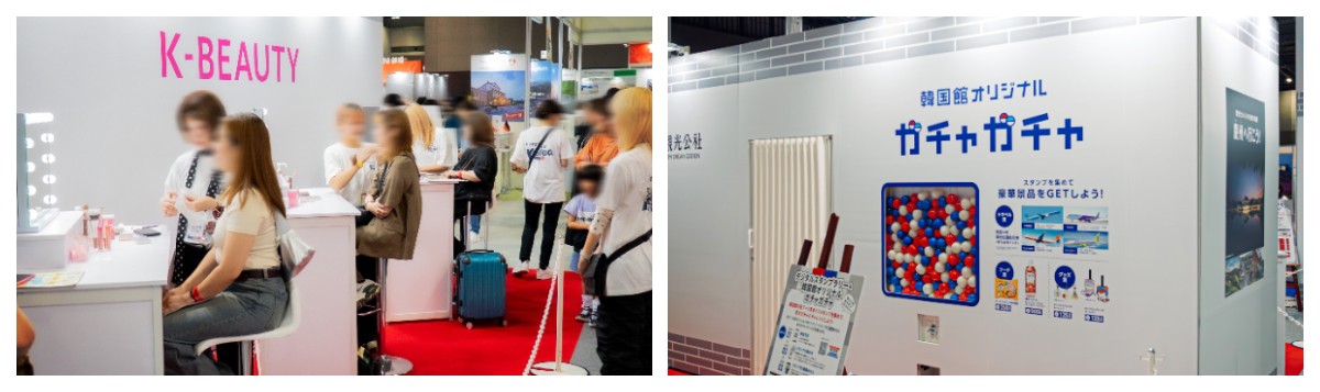 韓国観光公社様のブース