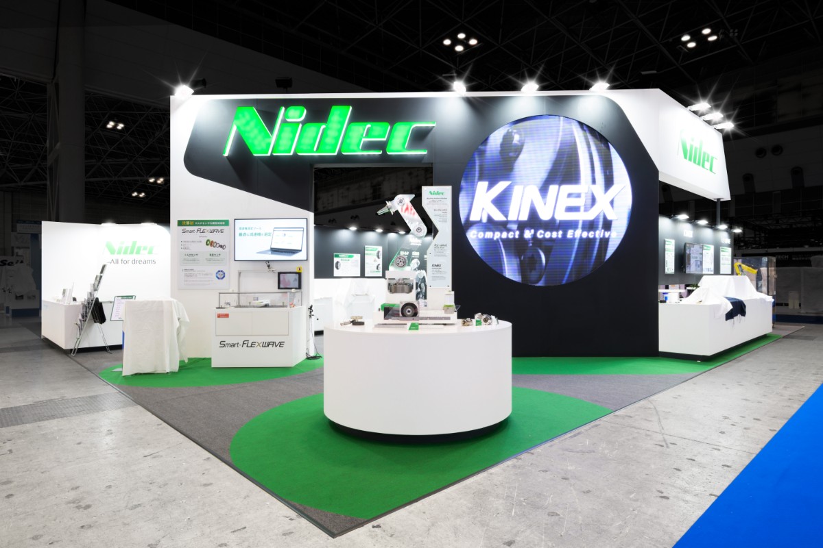 2025国際ロボット展 ニデックドライブテクノロジー株式会社様のブース