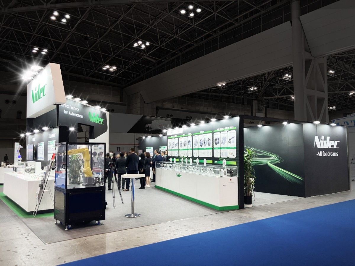 2025国際ロボット展 ニデックドライブテクノロジー株式会社様のブース