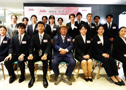 2026年　サクラインターナショナル株式会社　入社式を挙行しました！