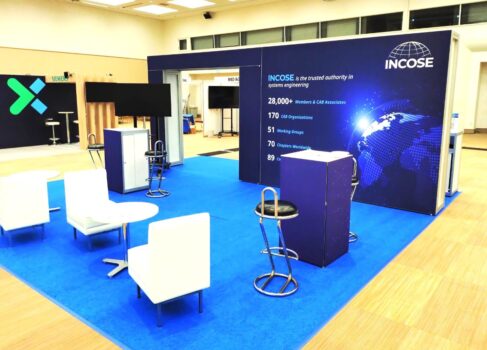 「INCOSE International Symposium 2026」展示スペースの施工および事務局運営をサポートさせて頂きました。