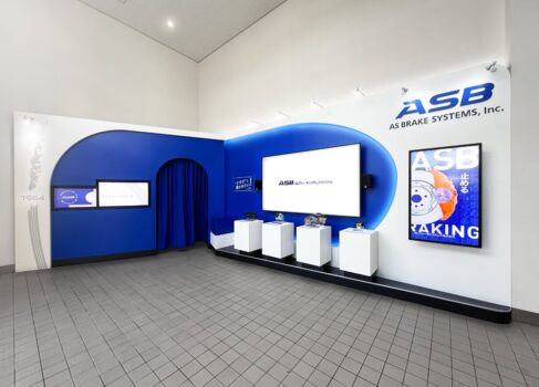 ASブレーキシステムズ様工場エントランス改装をトータルサポート