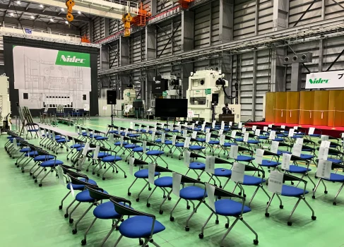 新プレス工場開所式/ニデックドライブテクノロジー様 会場設営・運営サポート
